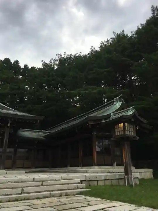 函館護國神社の本殿・本堂