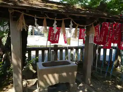 稲荷社(平八稲荷神社)の手水舎