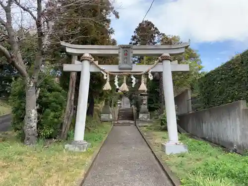 坂田八幡神社の鳥居