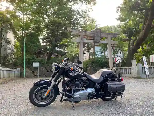 青渭神社の鳥居