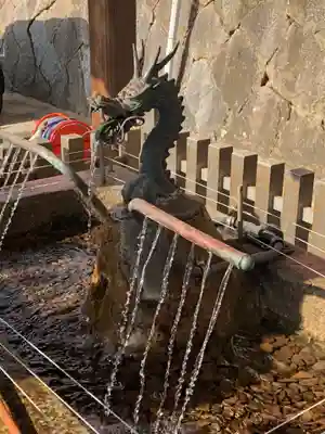 忌宮神社の手水舎