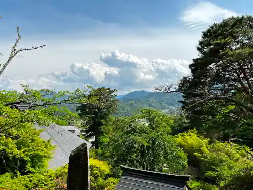 国宝 大法寺の景色