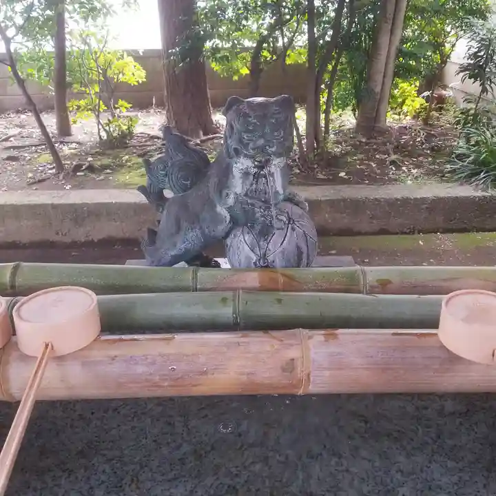 居木神社の手水舎