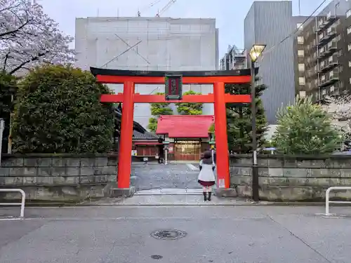 羽衣町厳島神社（関内厳島神社・横浜弁天）の鳥居