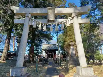 上宮稲荷神社の鳥居
