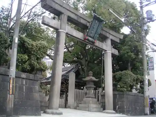 野田恵美須神社の鳥居