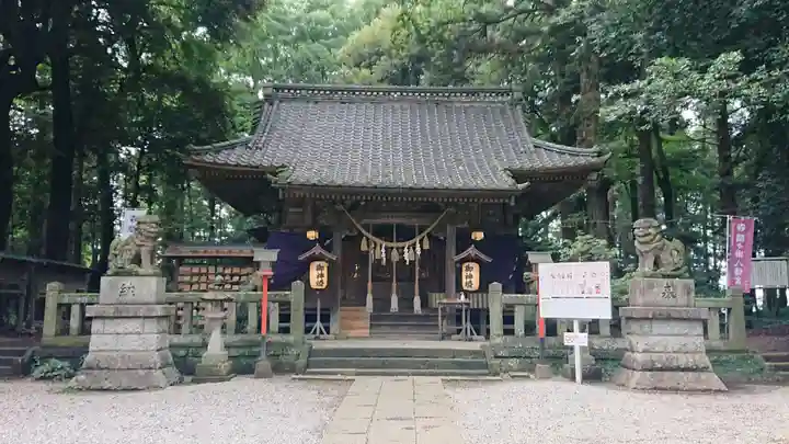 間々田八幡宮の本殿・本堂