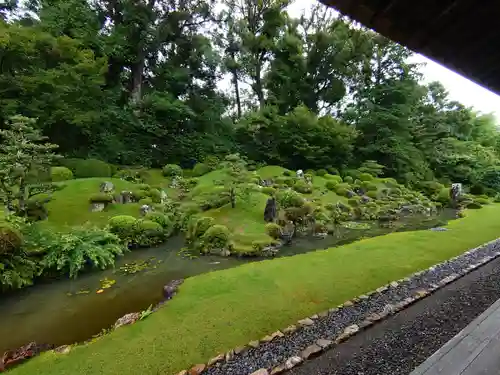 龍潭寺の庭園