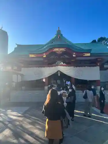 日枝神社の本殿・本堂