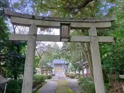 阿志都彌神社・行過天満宮の鳥居