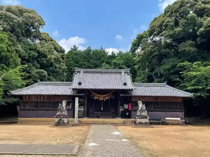 三河総社の本殿