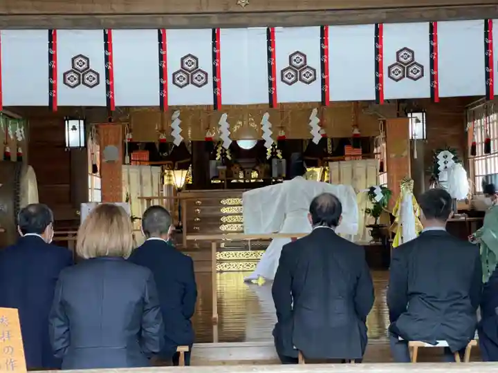 釧路一之宮 厳島神社のお祭り
