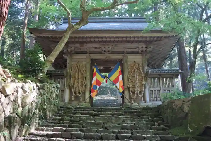 百済寺の山門・神門