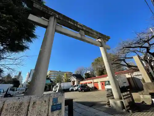 玉姫稲荷神社の鳥居