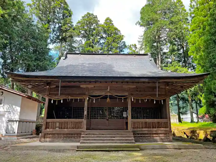 荒城神社の本殿・本堂
