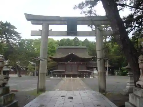 長浜八幡宮の鳥居