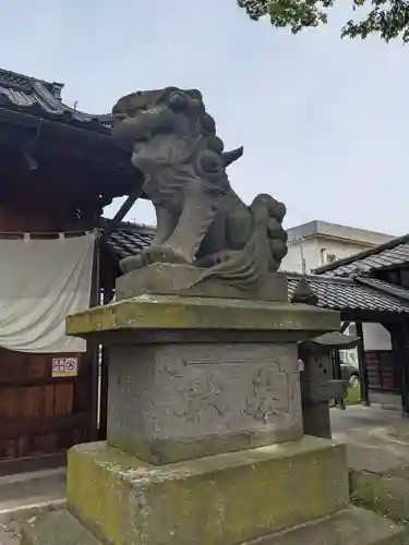 松本神社の狛犬