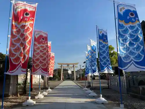 總社 和田八幡宮の鳥居
