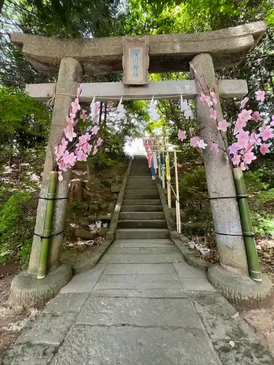 滑川神社 - 仕事と子どもの守り神(福島県)