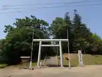 女満別神社の鳥居