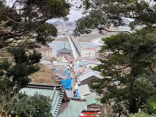 江島神社の景色