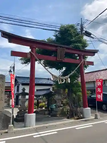 大鏑神社の鳥居