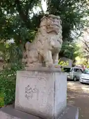 新井天神北野神社の狛犬