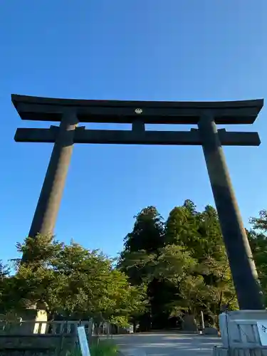 大斎原（熊野本宮大社旧社地）の鳥居