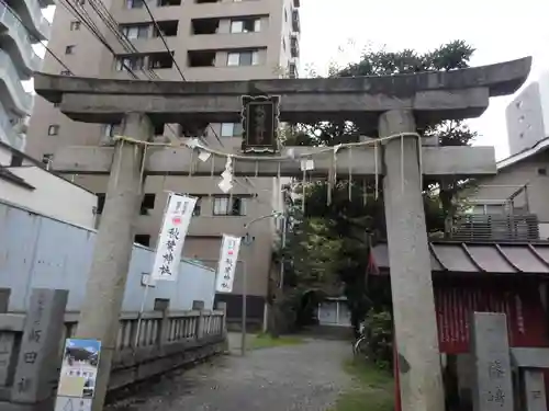 秋葉神社の鳥居