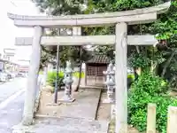 白山社(久沓白山社)の鳥居