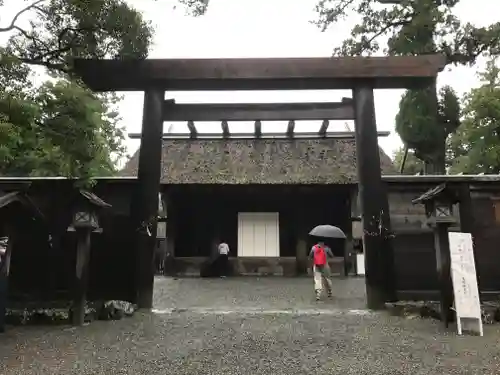 伊勢神宮外宮（豊受大神宮）の鳥居