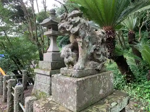 真淨寺の狛犬