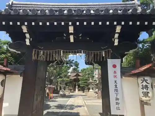 大将軍八神社の山門・神門