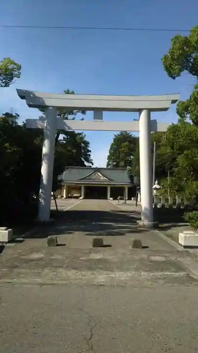 福井県護国神社の鳥居