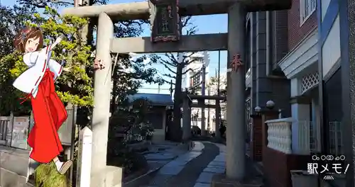 厳嶋神社の鳥居
