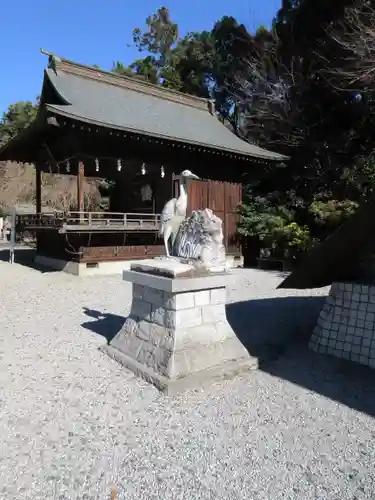 白鷺神社の狛犬