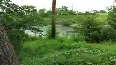 宇倍神社の庭園