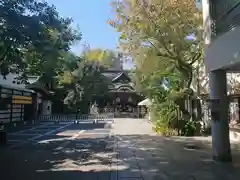 鳥越神社の庭園