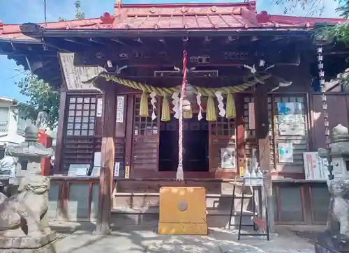 染井稲荷神社の本殿・本堂