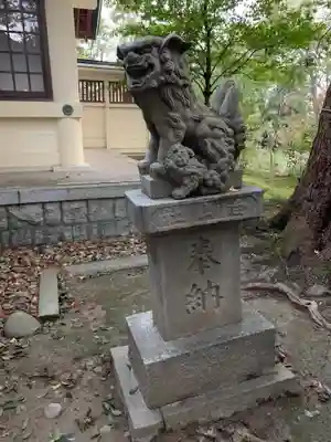 白山社(寺切白山社)の狛犬