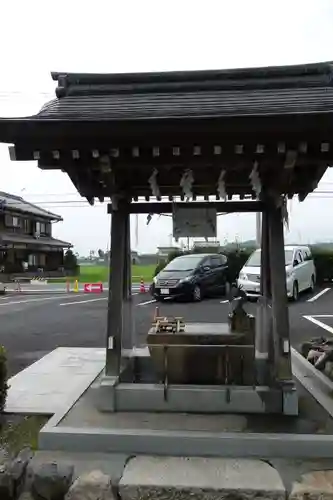 神田神社の手水舎
