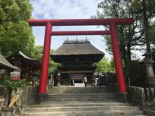 青井阿蘇神社の鳥居