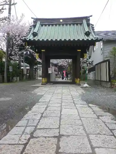 妙隆寺の山門