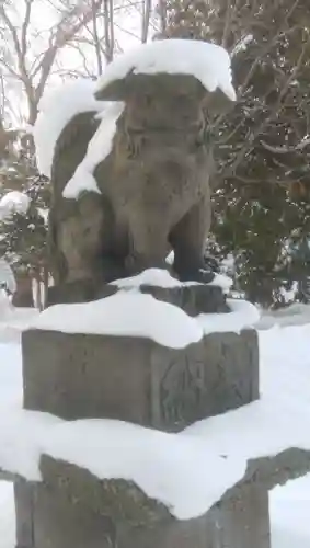 栗山天満宮の狛犬