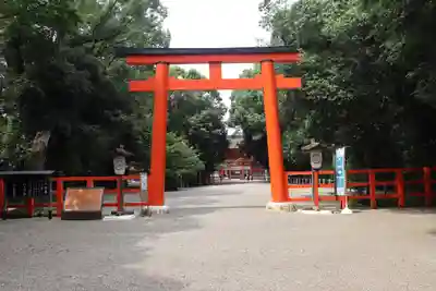 賀茂御祖神社(下鴨神社)の鳥居