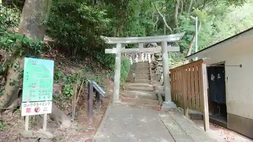 雲見浅間神社の鳥居