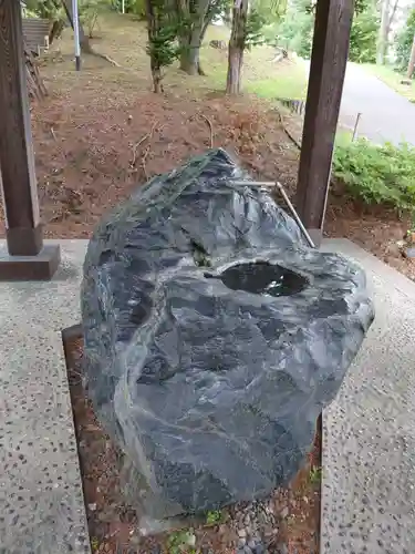 東神楽神社の手水舎