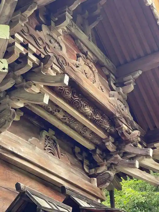 別所神社の芸術