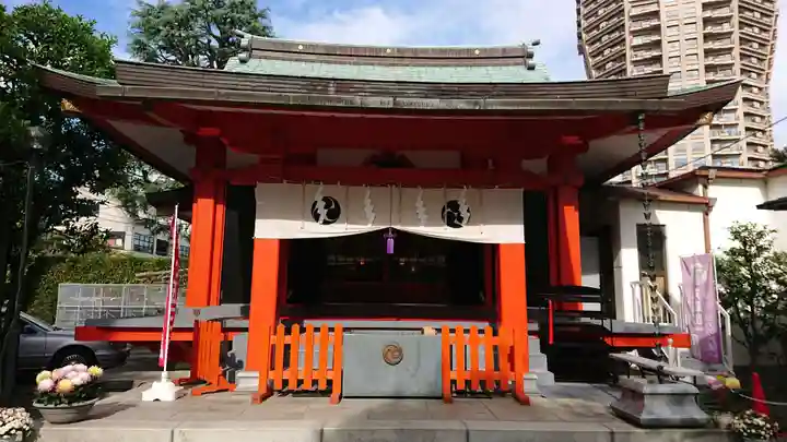 麻布氷川神社の本殿・本堂