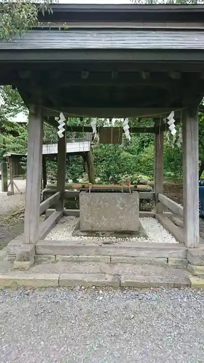 弘道館鹿島神社の手水舎